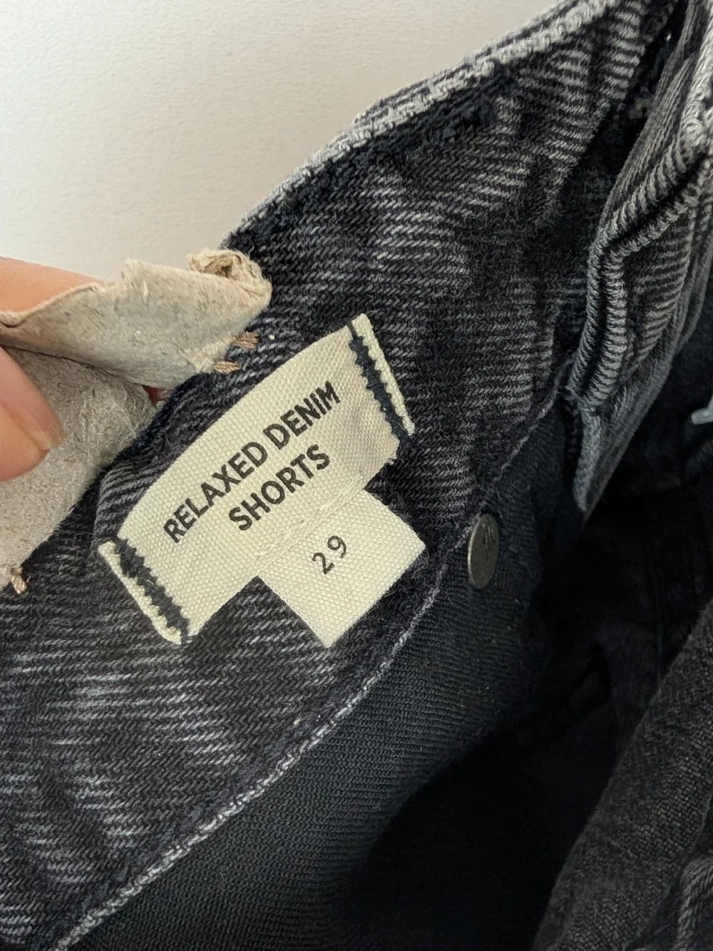 Madewell Relaxed Denim Shorts Bienville Wash